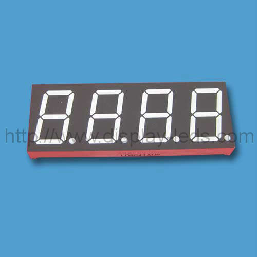 0.8인치 4자리 7세그먼트 LED 디스플레이