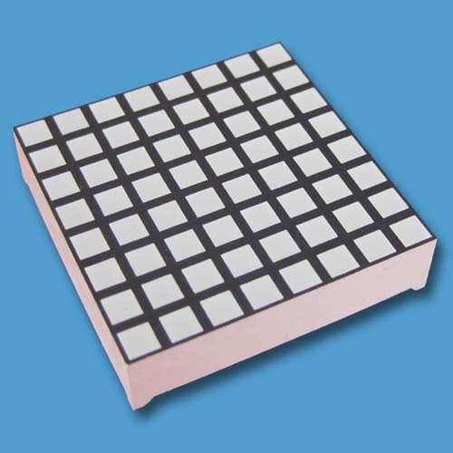 1.2인치 8x8 듀얼 컬러 LED 도트 매트릭스