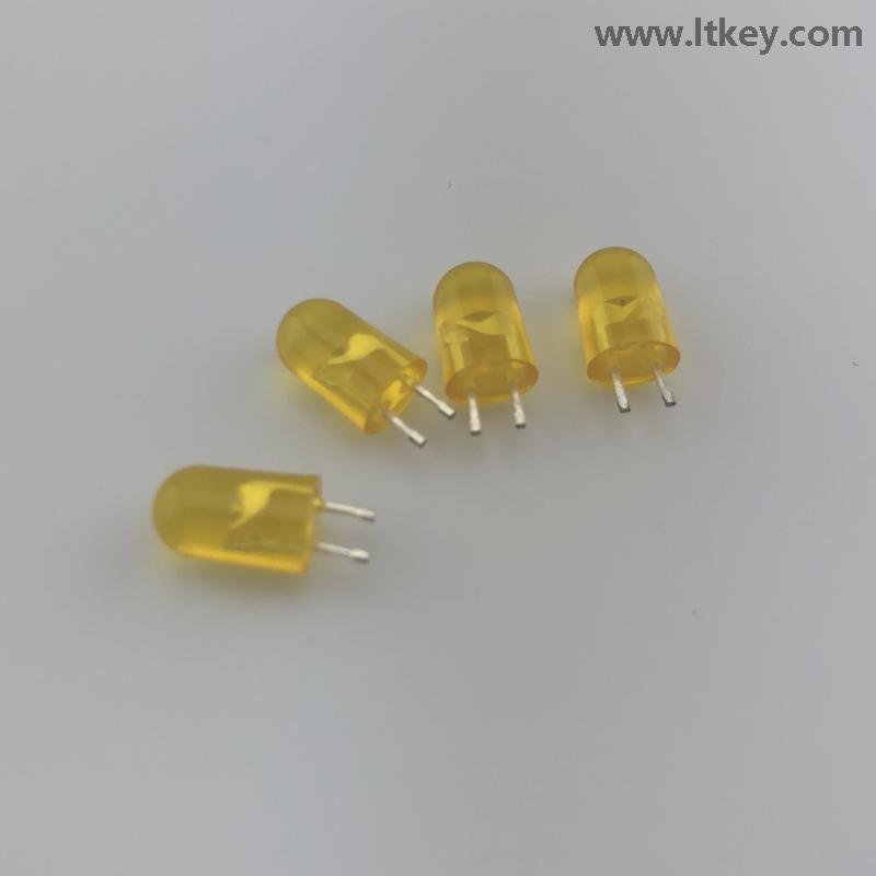 황색 5mm 타원형 LED