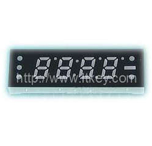 0.25인치 7 세그먼트 클록 LED 디스플레이(정적 회로 포함)
