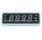 0.25인치 7 세그먼트 클록 LED 디스플레이(정적 회로 포함)