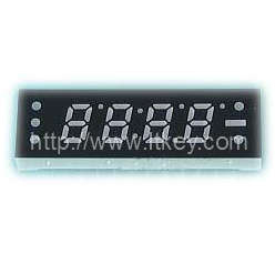 0.25인치 7 세그먼트 클록 LED 디스플레이(정적 회로 포함)