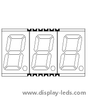 0.56인치 3자리 7세그먼트 SMD 디스플레이