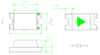 0603 파란색 SMD LED