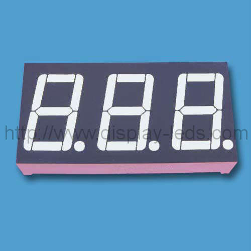0.56'' 3자리 숫자 LED 디스플레이