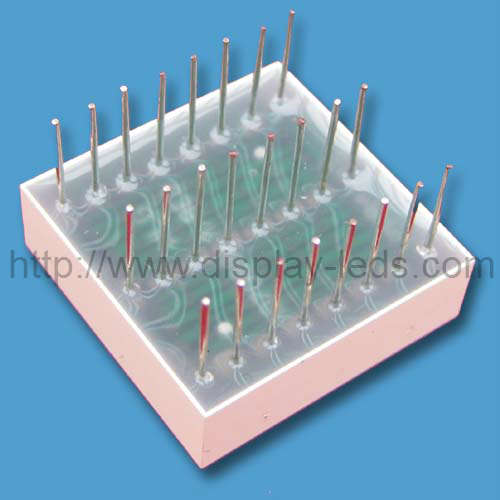 0.7인치 8x8 듀얼 컬러 LED 도트 매트릭스
