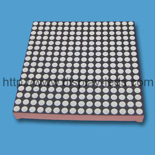2.5인치 16x16 도트 매트릭스 LED 디스플레이