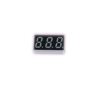 0.31인치 3자리 7세그먼트 LED 디스플레이