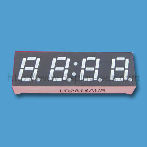 0.28인치 4자리 7세그먼트 LED 디스플레이