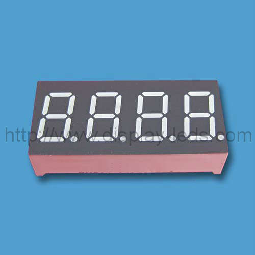 0.36인치 4자리 7세그먼트 LED 디스플레이
