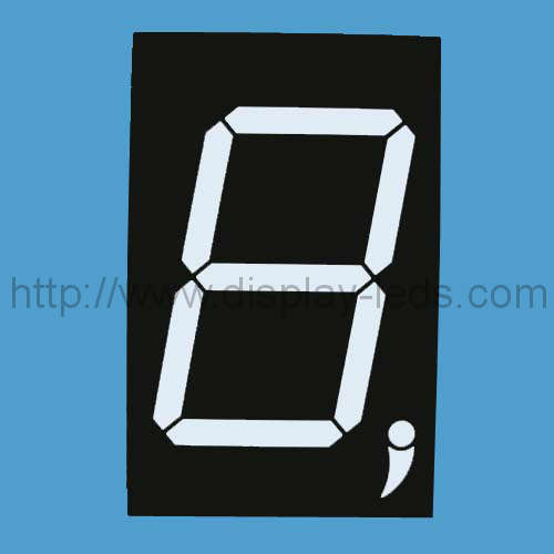 3인치(76mm) 7세그먼트 LED 디스플레이