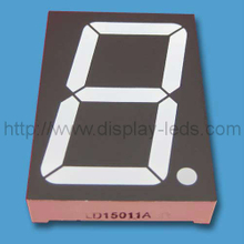 1.5인치(38.1mm) 7세그먼트 LED 디스플레이