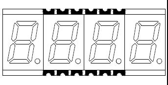 0.3인치 4자리 SMD LED 디스플레이