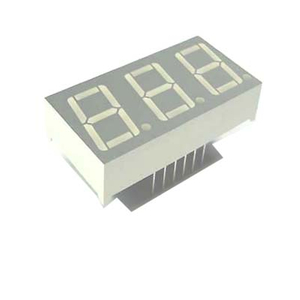 0.4인치 3자리 7세그먼트 LED 디스플레이