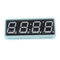 0.39 인치 4 자리 시계 LED 디스플레이
