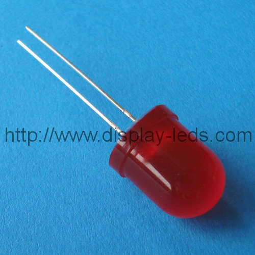 10mm 둥근 빨간색 LED 램프