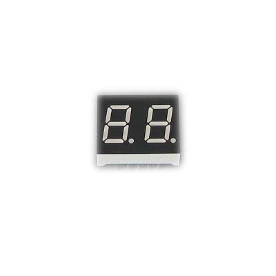 0.28인치 듀얼 디지트 7세그먼트 LED 디스플레이