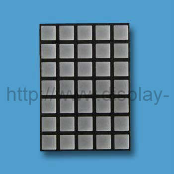 2인치 5x7 LED 정사각형 도트 매트릭스