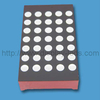 위아래 간격이 있는 1.2인치 5x7 LED 도트 매트릭스