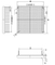 일반적인 양극이있는 1.5 인치 16x16 도트 매트릭스 LED 디스플레이