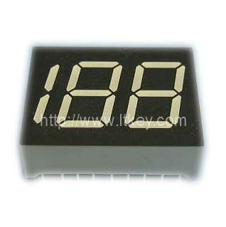 0.4인치 2.5자리 LED 숫자 디스플레이