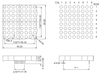 2.3인치 8x8 LED 도트 매트릭스