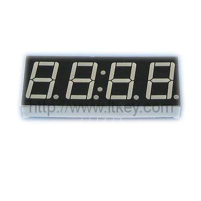 0.56'' 4자리 7세그먼트 시계 LED 디스플레이