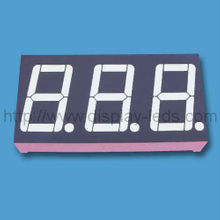 0.56인치 3자리 7세그먼트 디스플레이(정적 회로 포함)