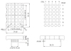 2인치 5x7 LED 도트 매트릭스