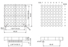 2.3인치 8x8 RGB(풀 컬러) 도트 매트릭스 LED 디스플레이