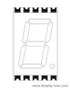 0.4인치 단일 자리 7세그먼트 SMD 디스플레이