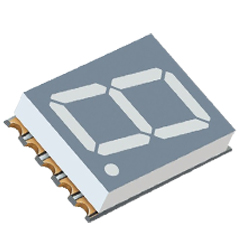 0.51 인치 한 자리 SMD LED 디스플레이