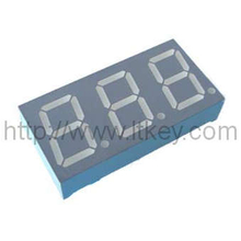 0.56인치 3자리 7세그먼트 LED 디스플레이(다이아몬드 컷 글꼴 포함)