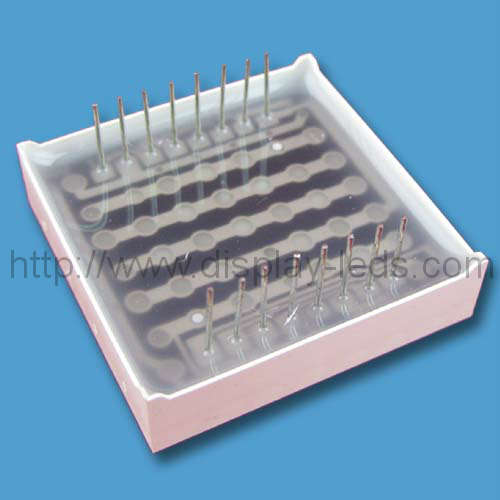 1.2인치 8x8 LED 정사각형 도트 매트릭스