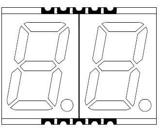 0.56인치 2자리 SMD LED 5620 