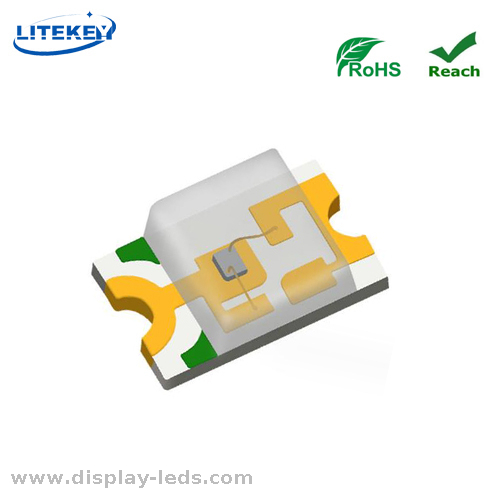 0805 빨간색 및 노란색 녹색 2012 SMD 칩 LED RoHS 규격 2.0(L) X1.2(W) mm