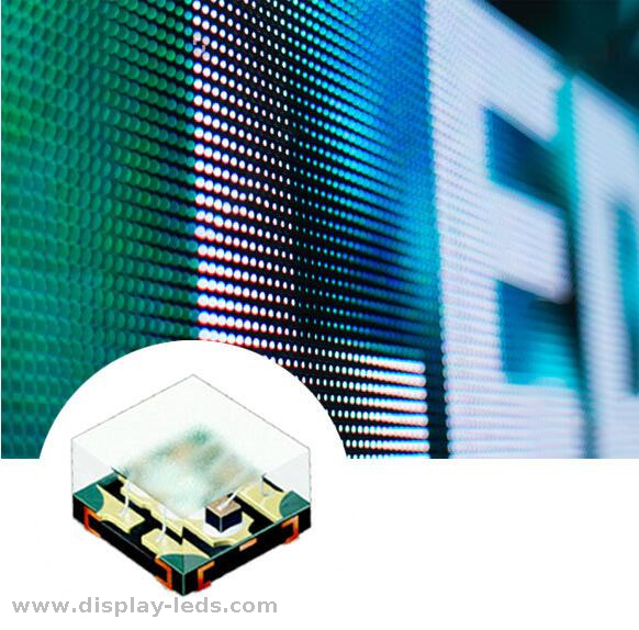 0404 RGB SMD 칩 LED RoHS 규격 0.65(L) X0.35(W)mm