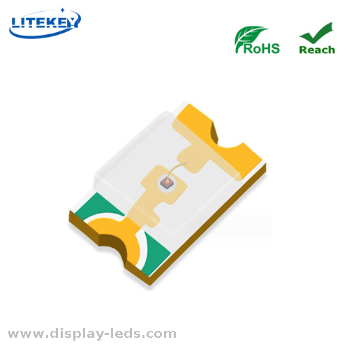 0603 황록색 SMD 칩 LED RoHS 준수 0.65(L) X0.35(W) mm
