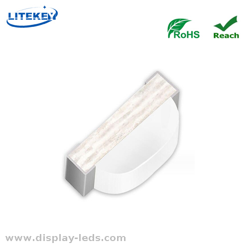 2106 빨간색 0802 사이드뷰 SMD 칩 LED RoHS 준수 1.7(L) X0.6(W) mm