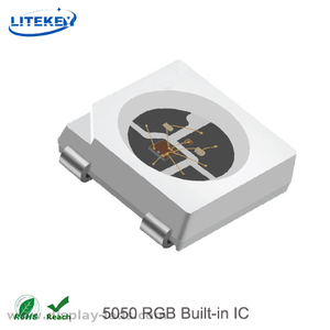 중국 전문가 제조업체의 RoHS 준수 5050 IC 임베디드 SMD LED @12mA