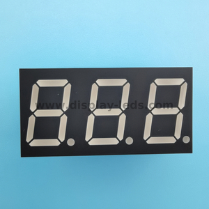 LD4031A/B 시리즈 - 0.4인치 7세그먼트 3자리 LED 디스플레이